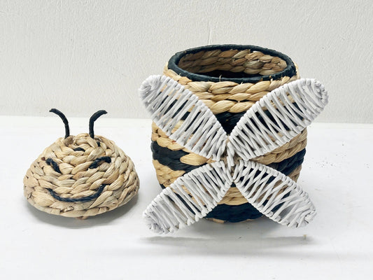 Bumblebee Hamper with Lid