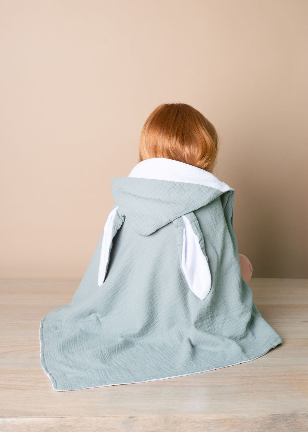 Rabbit Muslin Bath Towel