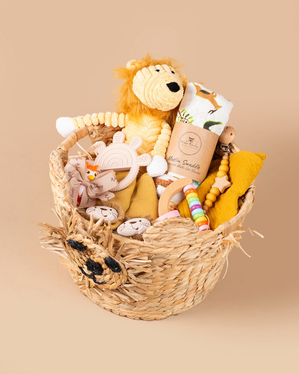 Classic Lion Basket - Roar into Cuteness