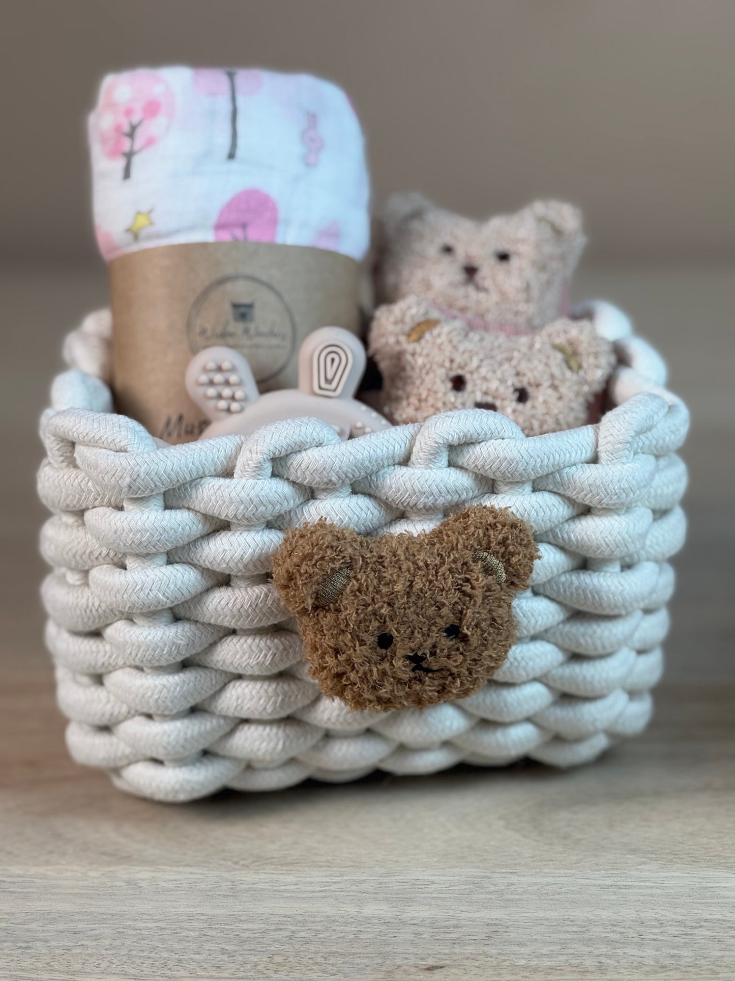 Little Wonder Basket - Blush