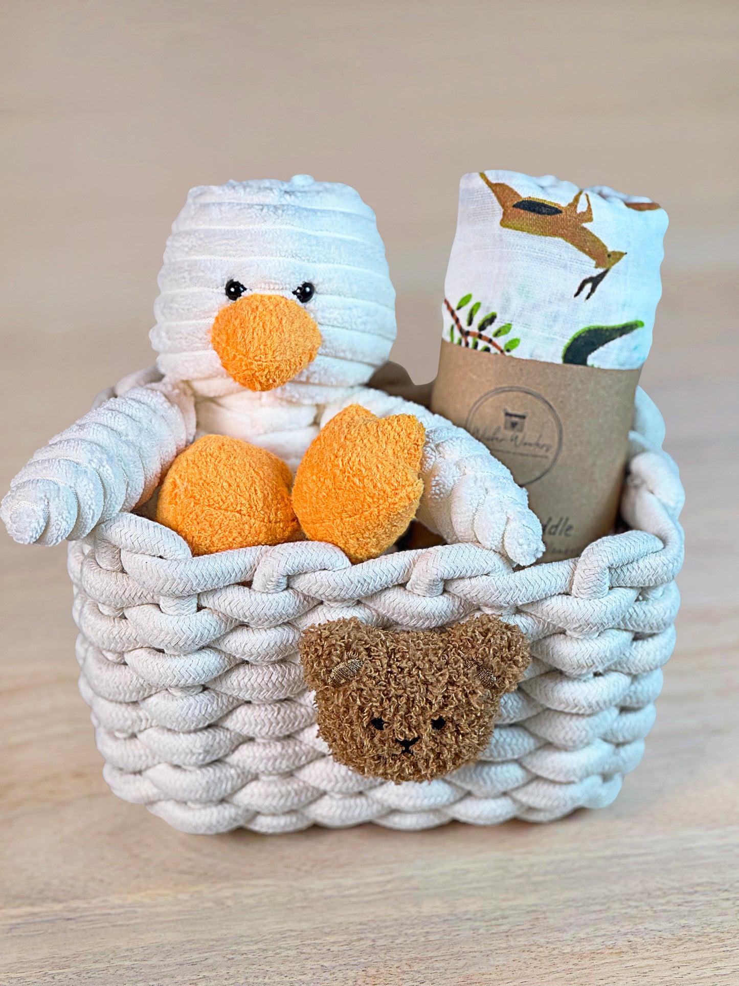 Little Wonder Basket - Duck Safari