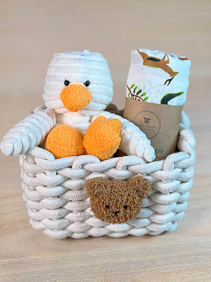 Little Wonder Basket - Duck Safari