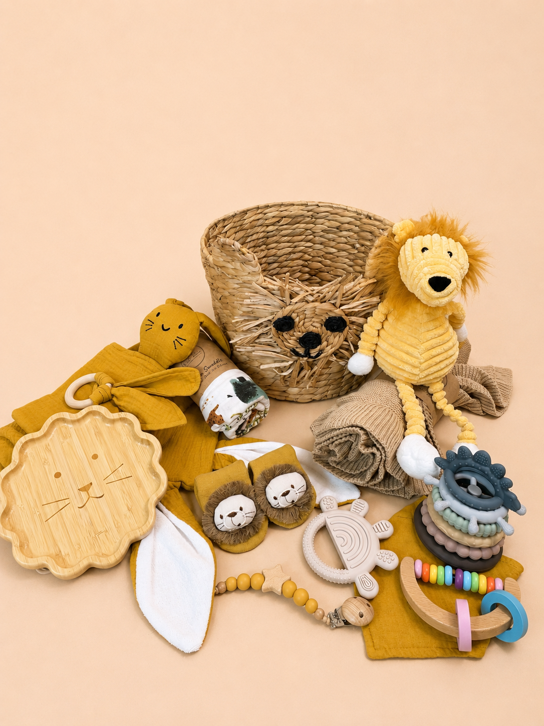 Deluxe Lion Hamper - Roar into Cuteness