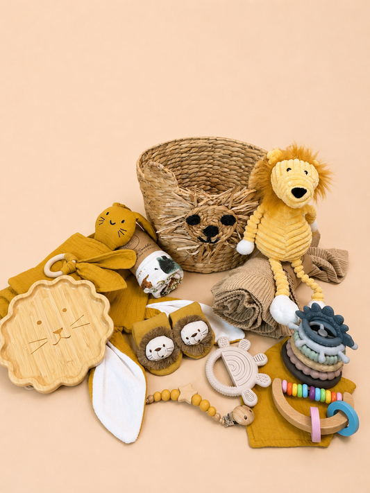 Deluxe Lion Hamper - Roar into Cuteness
