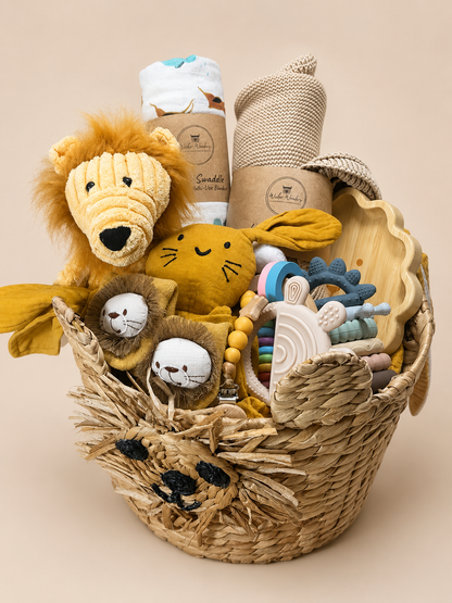 Deluxe Lion Hamper - Roar into Cuteness