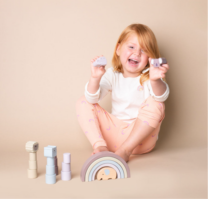 Wild Animal Wooden Stackers