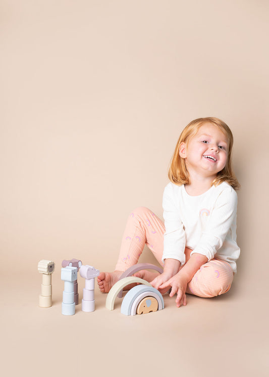 Wild Animal Wooden Stackers