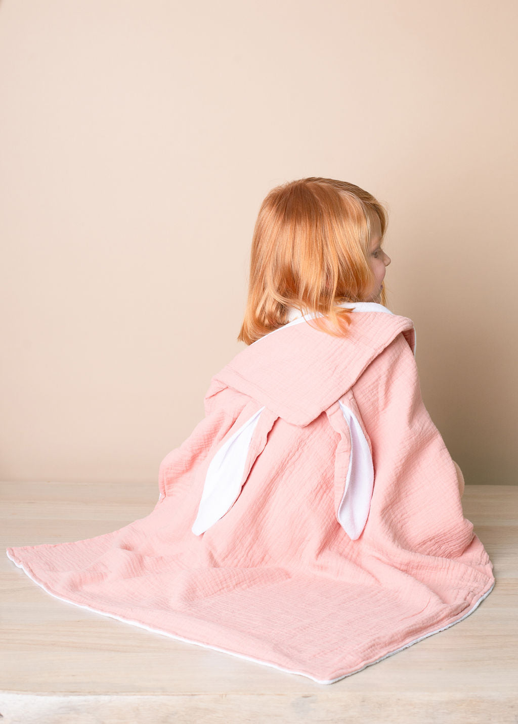 Rabbit Muslin Bath Towel