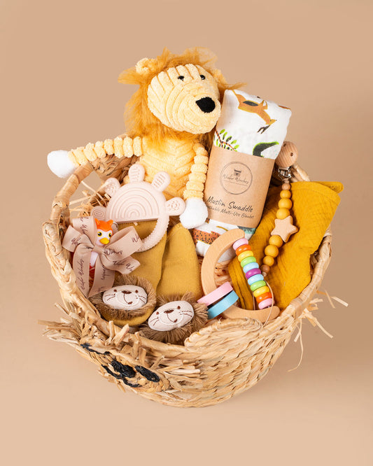 Classic Lion Basket - Roar into Cuteness