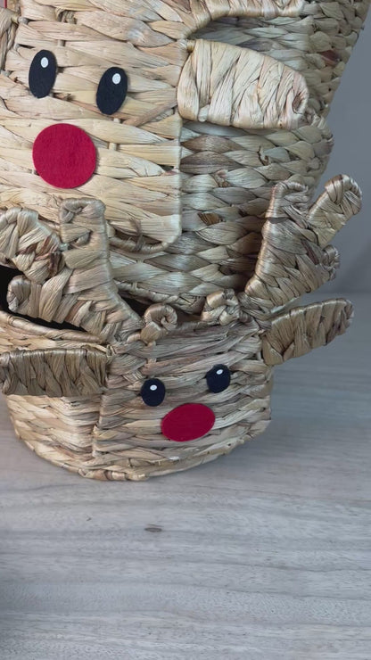 Rudolf Christmas Basket